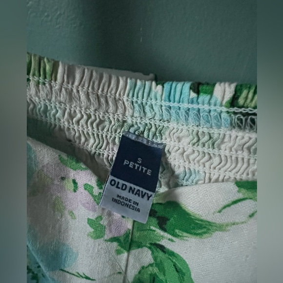 NWT Old Navy Linen Fit and Flare Floral Dress - Picture 5 of 7